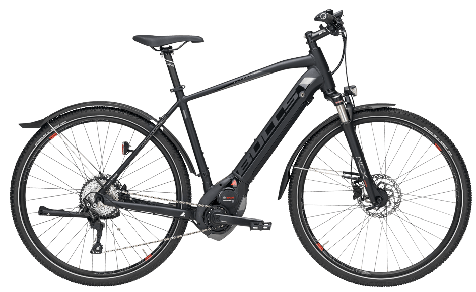 Bulls Cross Rider EVO HE Bulls Cross Rider EVO mit Bosch mittelmotor uns shimano Kettenschaltung und Shimano Scheibenbremsen