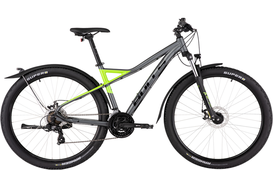 Bulls Sharptail Street 2 gr Bulls Sharptail street 2 mit Suntour Federgabel und Shimano Kettenschaltung