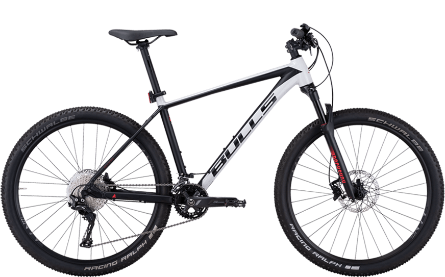 Bulls Copperhead 3 wß Weißes MTB mit Rockshox Gabel und Magura Scheibenbremsen