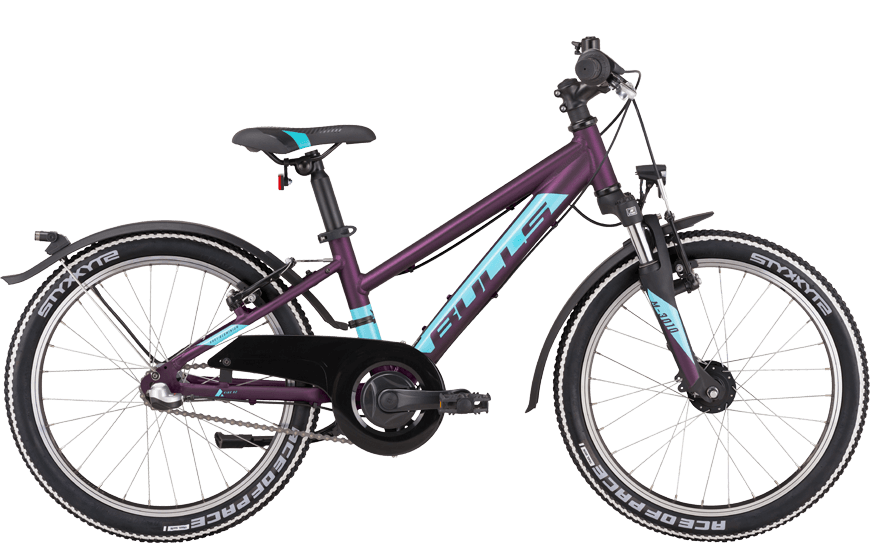 Bulls Tokee Street 20 3 Gang purple mint damen Lilanes Kinder und Jugendrad mit 3 Gang Nabenschaltung
