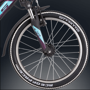 20" Zoll MTB Laufrad mit Nabendynamo