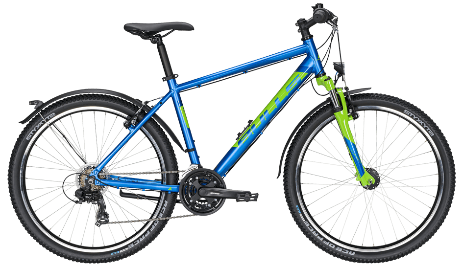 Bulls Wildtail Street Blau Bulls Wildtail Street mit Shimano Kettenschaltung und Lichtanlage über den Nabendynamo