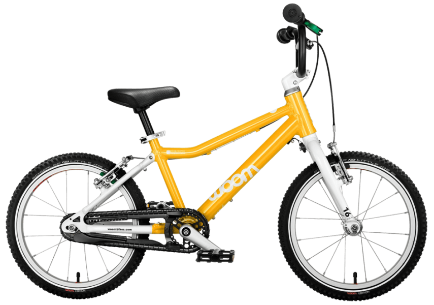 Woom 3 Sunny Yellow Woom in Gelb und in 16Zoll