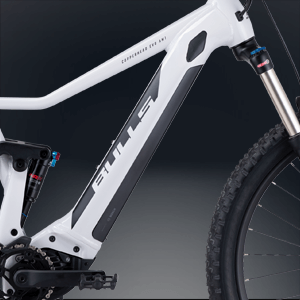 Bosch Powertube Akku der optisch schön im Unterrohr integriert ist