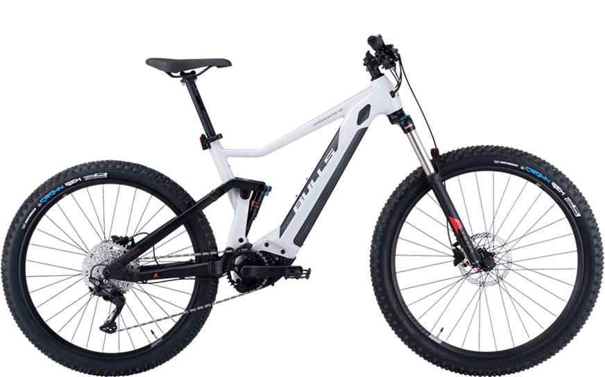 Bulls Copperhead Evo AM1 He Diamant wß Vollgefedertes weißes Gelände Pedelec mit Bosch CX Motor