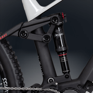Rock Shox Ultimate Luft Dämpfer mit verschiedenen Einstellmöglichkeiten