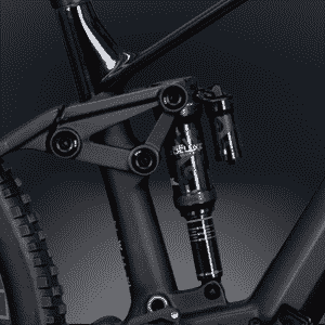 Rock Shox Lyrik Ultimate Hinterbaudämpfer in Schwarz