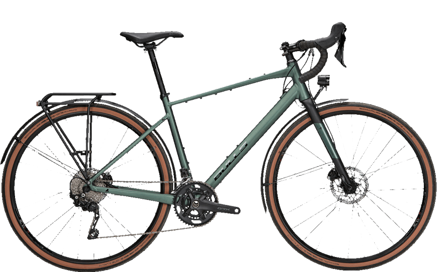 Bulls Daily Grinder 2 505-10845 Ausgesattes Gravel Bike mit Licht und Schutzblechen
