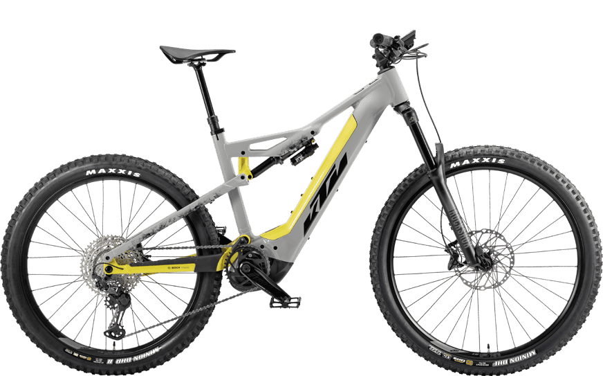 KTM Macina Kapoho 7972 Grau Gelb He 022309108 Edel Gebautes KTM Fully mit Bosch CX Motor und 750Wh Akku