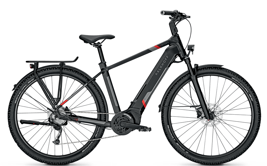 Kalkhoff Entice 5.B Season Herren Schwarz Schwarzes SUV Pedelec von Kalkhoff mit Bosch CX Motor und 625Wh Akku