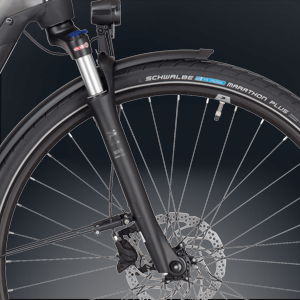SR Suntour Federgabel mit Locklout Hebel