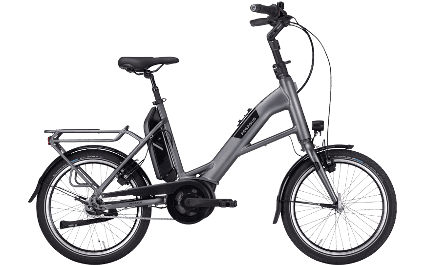 Pegasus Swing E7R Schwarz 644-14146 Pegasus Pedelec mit tiefeinstieg in Grau mit Bosch mittelmotor und shimano Nabenschaltung