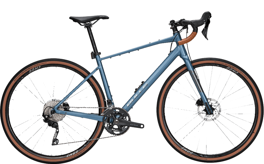 Bulls Grinder 3 505-09745 Leichtes Gravel Bike in Retro Design mit Leder farbenen Band un Braunreifen