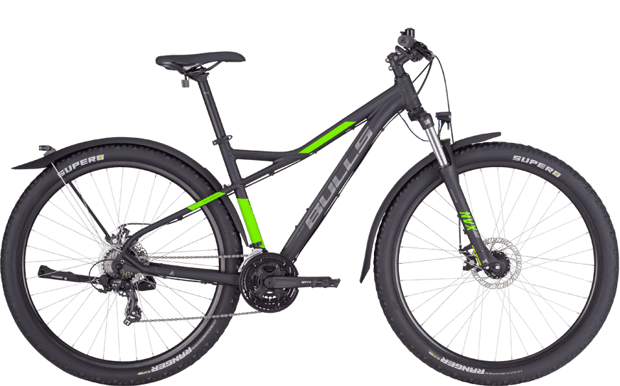 Bulls Sharptail street 2 mit Suntour Federgabel und Shimano Kettenschaltung