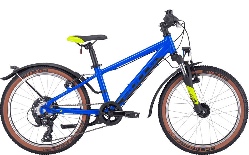 Blaues Kinder und Jugendrad mit 7 Gang Nabenschaltung
