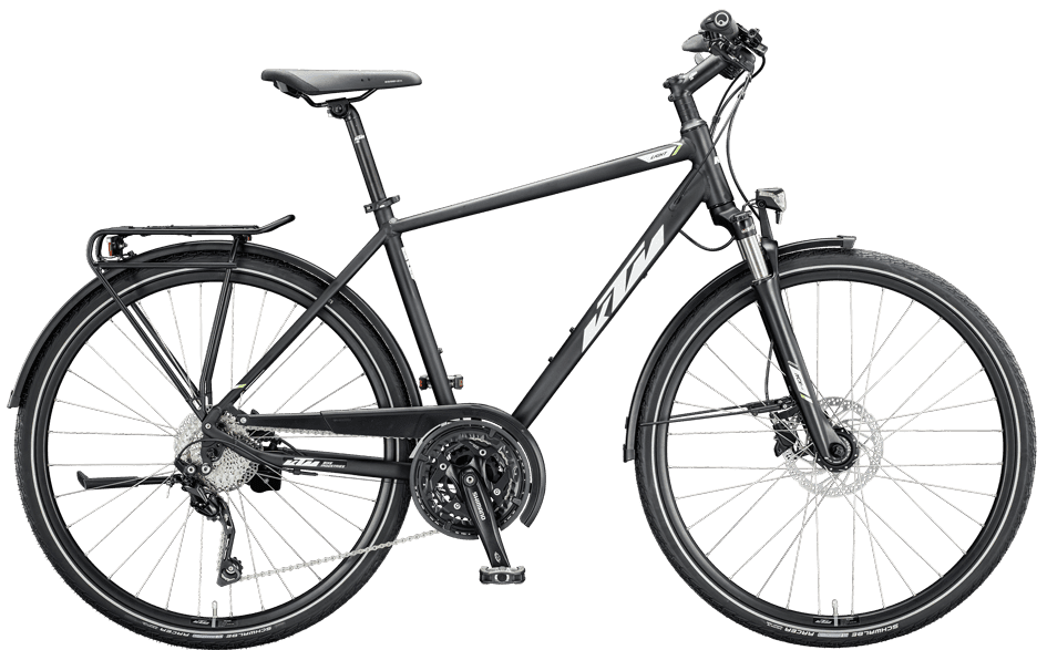 KTM Veneto Light Disc mit Shimano Scheibenbremsen und 30.Gang Shimano Kettenschaltung