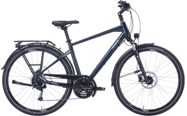 Sportliches Herren-Trekkingrad in elegantem Blau