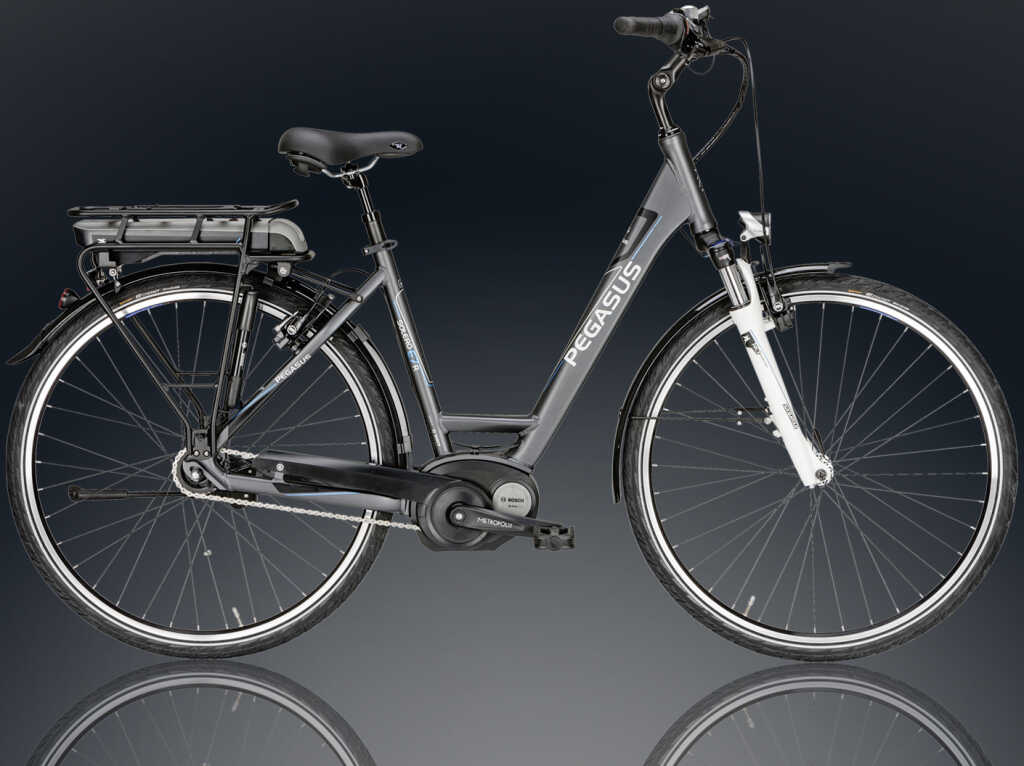 Pegasus Pedelec in Grau mit Bosch E-Bike Motor