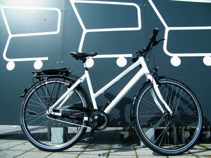 Moderne Urban Bikes bieten jede menge Fahrspaß Fahrrad