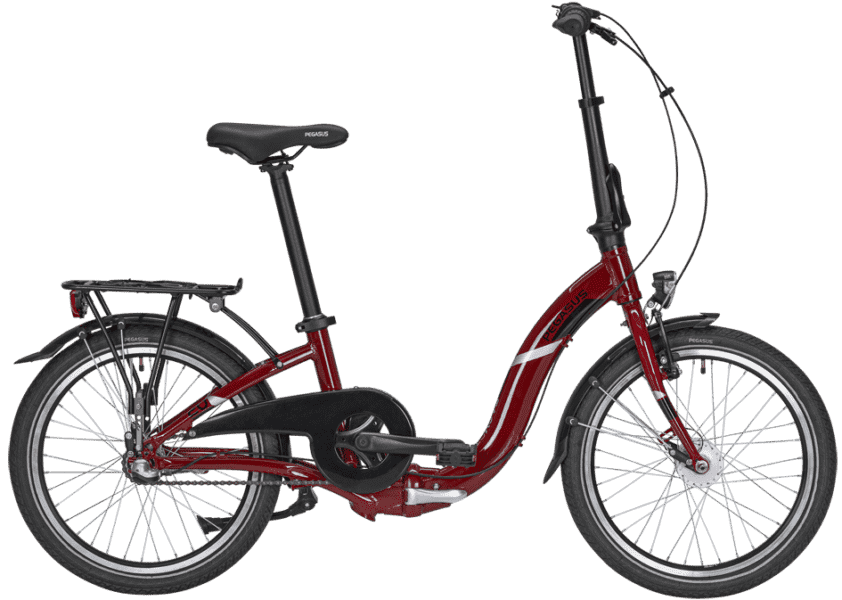 Pegasus Easystep 3.gang Rot Pegasus EasyStep mit 3.Gang Rücktrittbremse und Nabendynamo