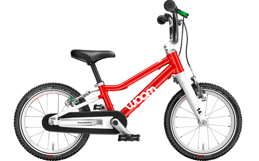 Woom 2 Rot Woom 2 in Rot und 14 Zoll