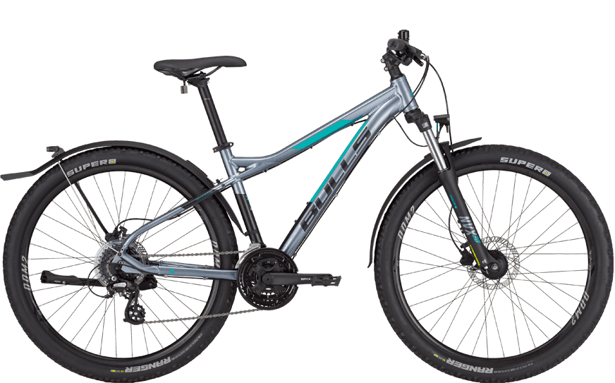 Bulls Sharptail street 3 mit Suntour Federgabel und Shimano Kettenschaltung