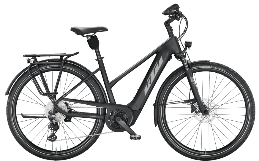 KTM Cento 10 Schwarz trap 022424206 Schwarzes Trekking Pedelec mit Bosch CX Motor