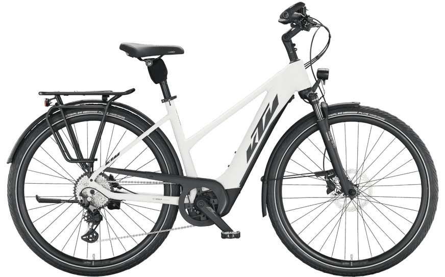 KTM Cento 10 Weiß trap 022424236 Weißes Trekking Pedelec mit Bosch CX Motor