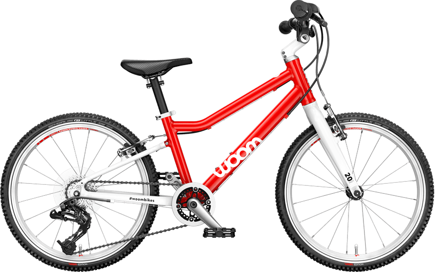 Woom 4 Rot Woom 4 in Rot und 16 Zoll