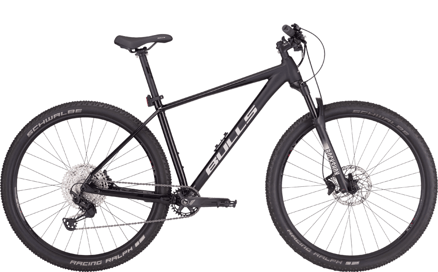 Bulls Copperhead 3 Plus 29 Schwarz Matt He 631-15051 Schwarzes MTB mit Federgabel und Hydraulischen Scheibenbremsen