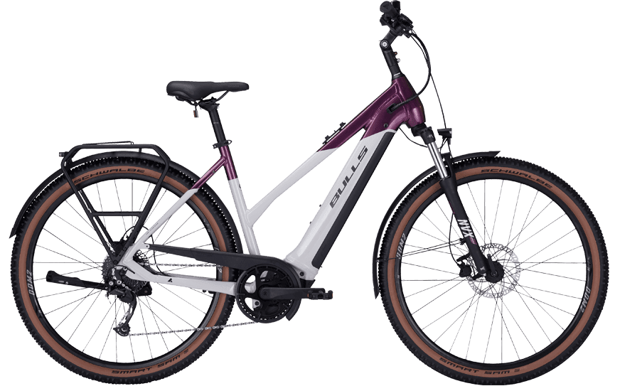 Bulls Cross EVO 750 Dark Beery Trap 657-38150 Bulls mit Bosch Perfromance CX Motor und 750Wh Akku
