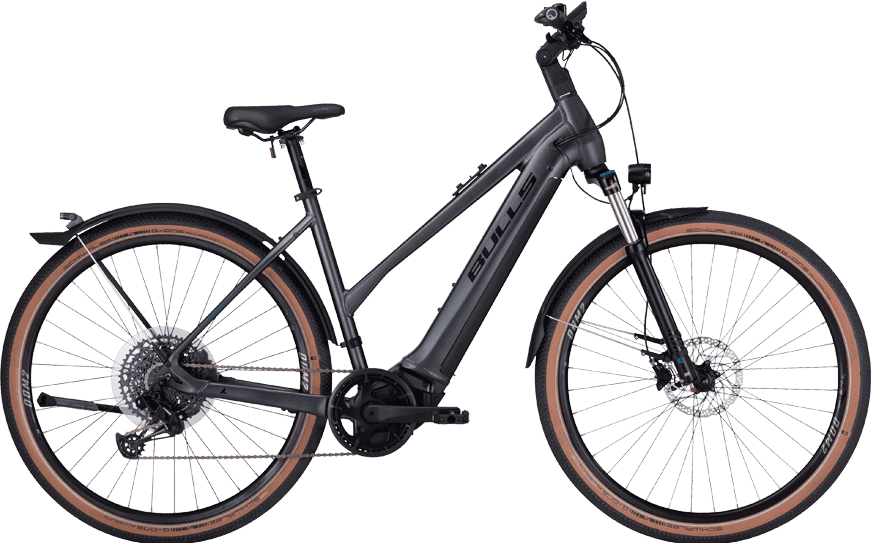 Bulls Cross Rider EVO 2 750 Grau trap 657-44650 Bulls mit Bosch Perfromance CX Motor und 750Wh Akku