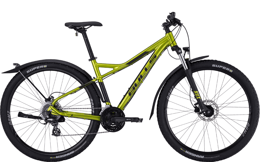 Bulls Sharptai Street 3 27,5 Kiwi He 631-34746 Bulls Sharptail street 3 mit Suntour Federgabel und Shimano Kettenschaltung