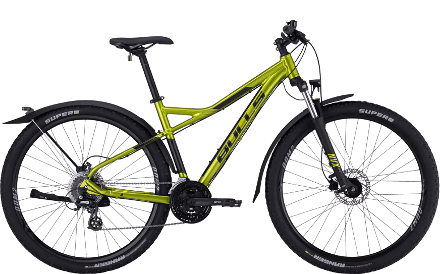 Bulls Sharptail street 3 mit Suntour Federgabel und Shimano Kettenschaltung