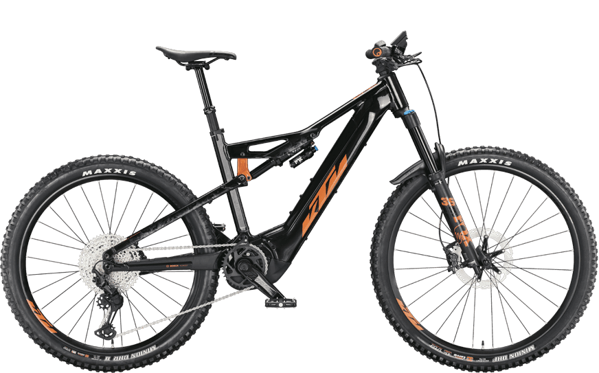 KTM Macina Kapoho 7971 Schwarz Orange He 022308108 Edel Gebautes KTM Fully mit Bosch CX Motor und 750Wh Akku