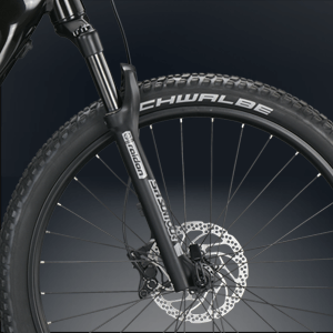 SR Suntour Federgabel mit Luftkammern