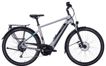 Straßenausgestattes Trekking EBike mit BOsch Performance Line CX Motor und 750Wh Akku