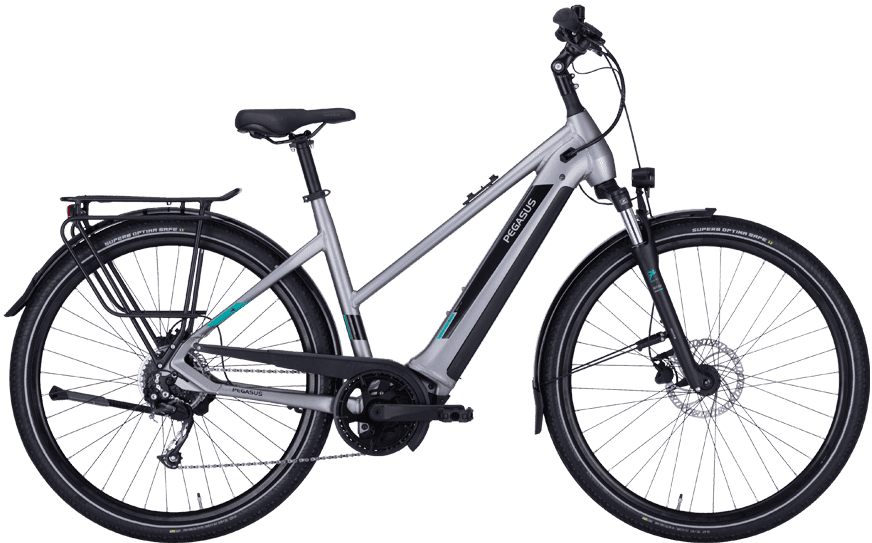 Straßenausgestattes Trekking EBike mit BOsch Performance Line CX Motor und 750Wh Akku