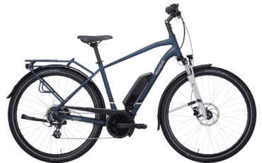 Straßenausgestattes Trekking EBike mit BOsch Active Line Plus Motor und 400Wh Akku