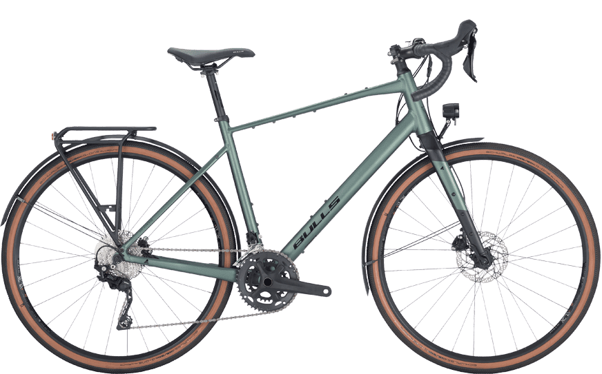 Bulls Daily Grinder 2 505-10845 Ausgesattes Gravel Bike mit Licht und Schutzblechen