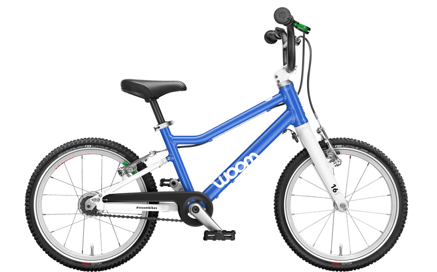 Woom 3 Blau Automatik Ultra leichtes Kinderrad mit ausgeklügelter Automatikschaltung!