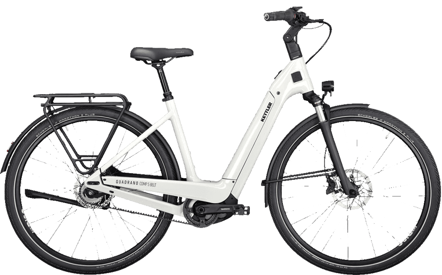 Sehr leichtes Carbon City Bike mit Bosch Motor
