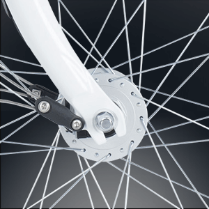 Nabendynamo in Silber von Shimano