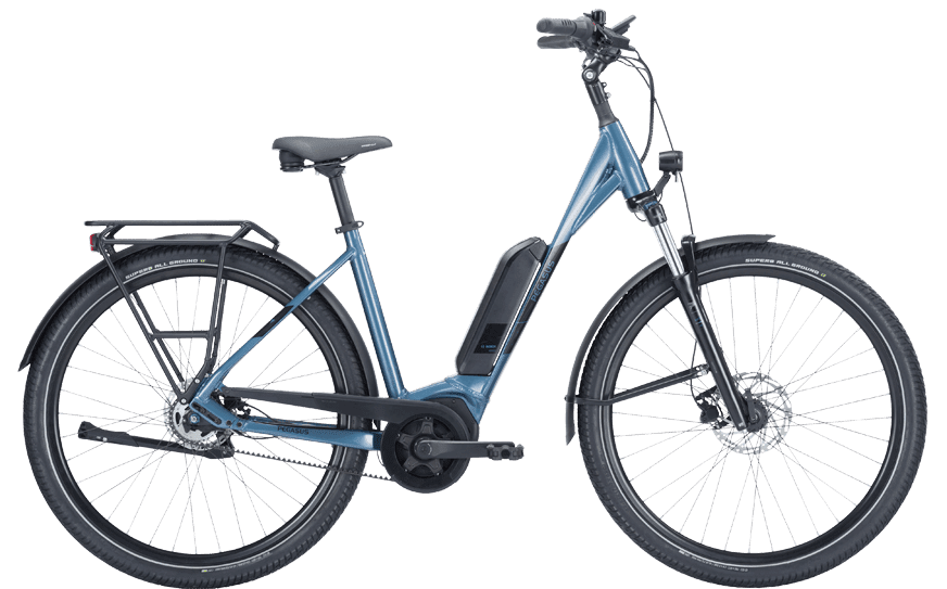 Pegasus Solero E5R Belt Sport Performance 830-08945 Wartungsfreies City EBike mit fünf Gängen und Bosch Motor