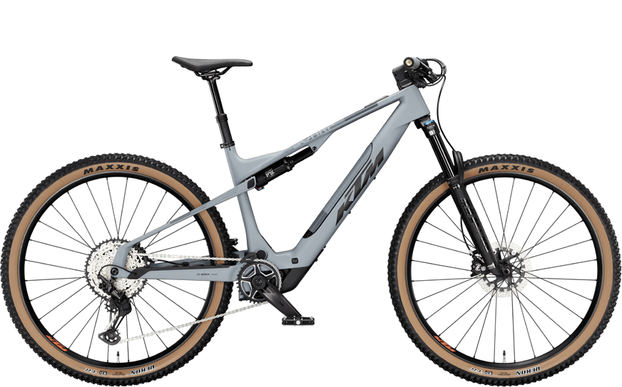 KTM Macina Scarp SX Master Ultraleichtes EMTB Fully Rad mit neuem leichten Motor und 400Wh Akku