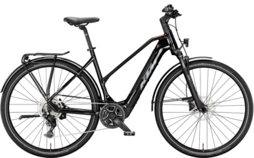 Ultraleichtes Trekking Rad mit neuem leichten Motor und 400Wh Akku