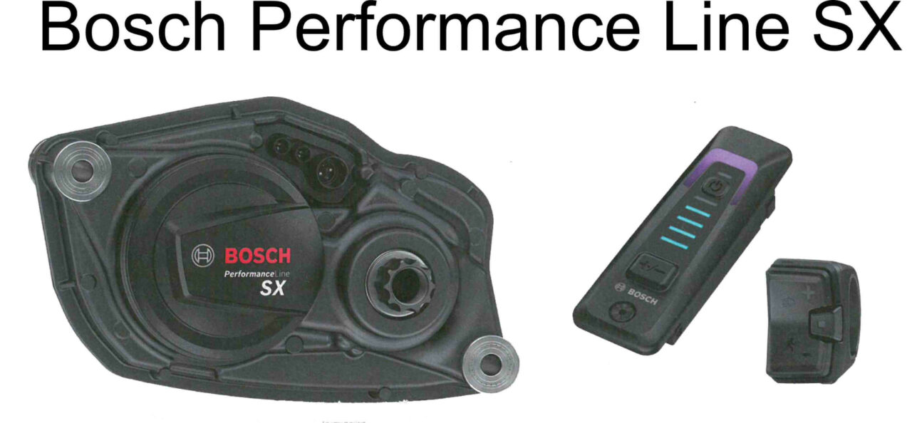 Bosch Perfomce Lin Sx System, das in exta leichte E-Bikes verbaut wird