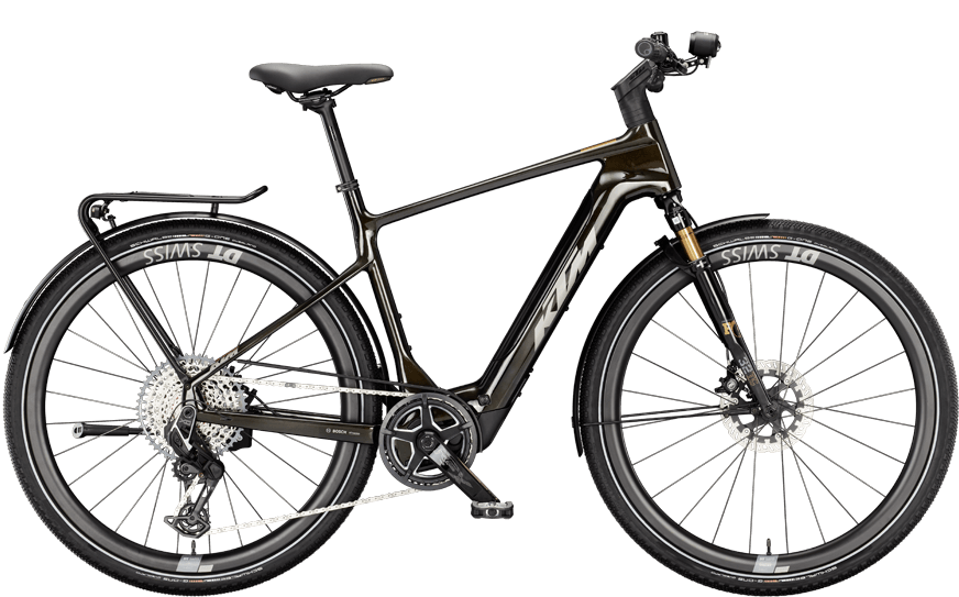 KTM Macina Sport SX Prime He 024350111 Ultraleichtes Trekking Pedelec mit 16,5 Kg und FOX Luftfedergabel