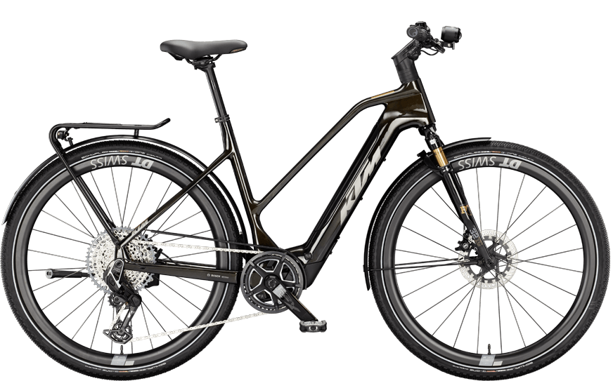 KTM Macina Sport SX Prime Trap 024350211 Ultraleichtes Trekking Pedelec mit 16,5 Kg und FOX Luftfedergabeledergabel