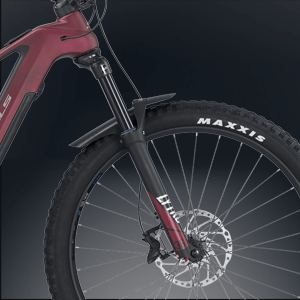 SR Suntour Federgabel mit Druck und Zugstufeneinstellung